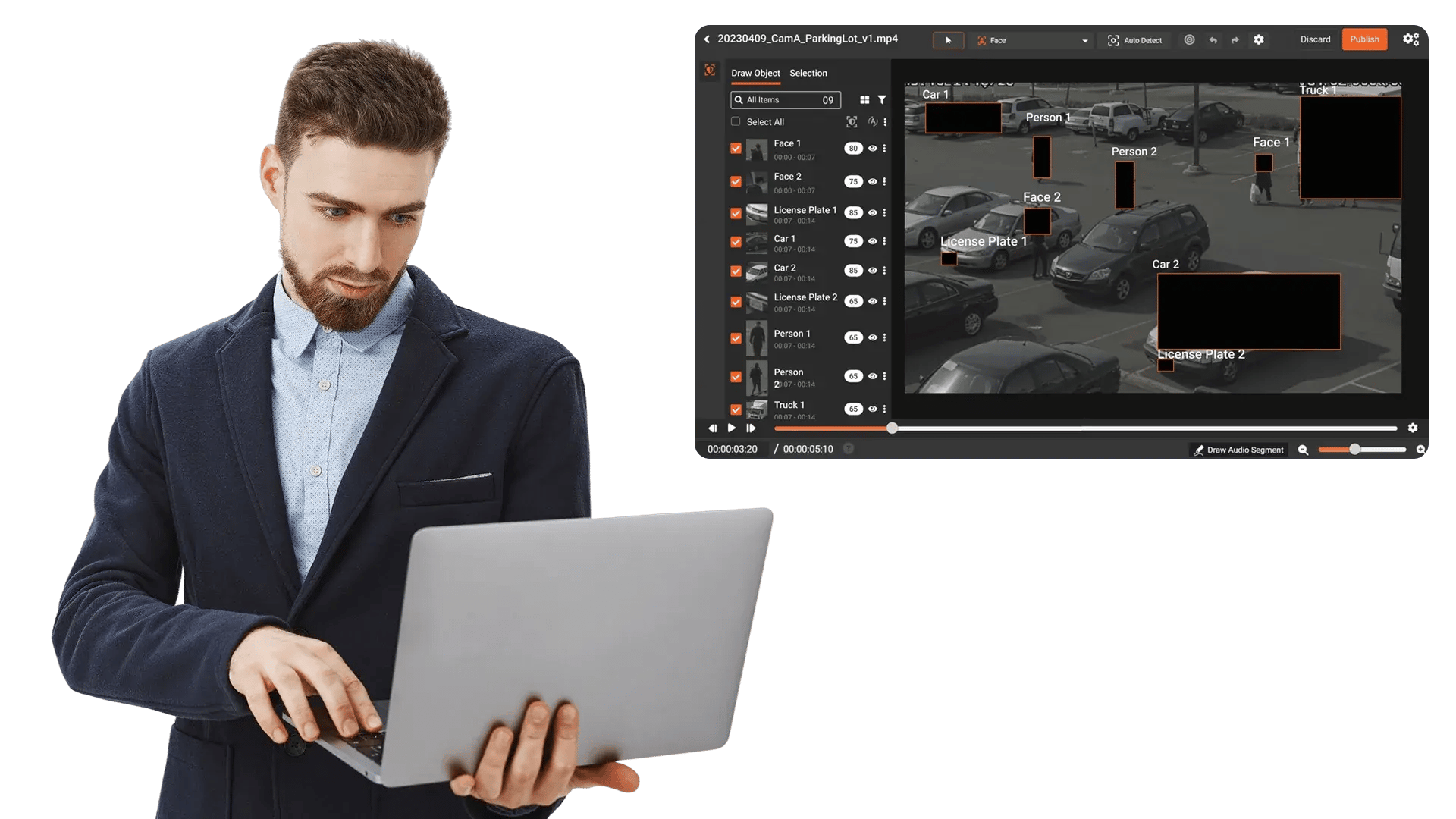 AI Object Detection for Automated Video and Image Redaction