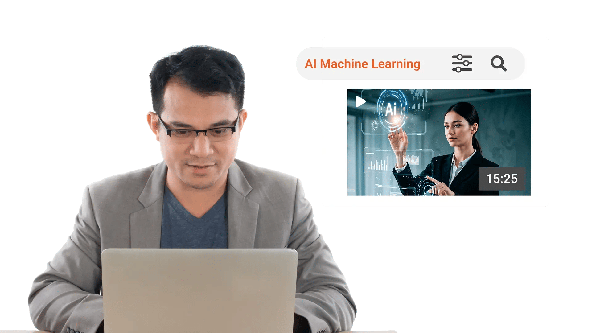 AI Video Search for fast knowledge retrieval