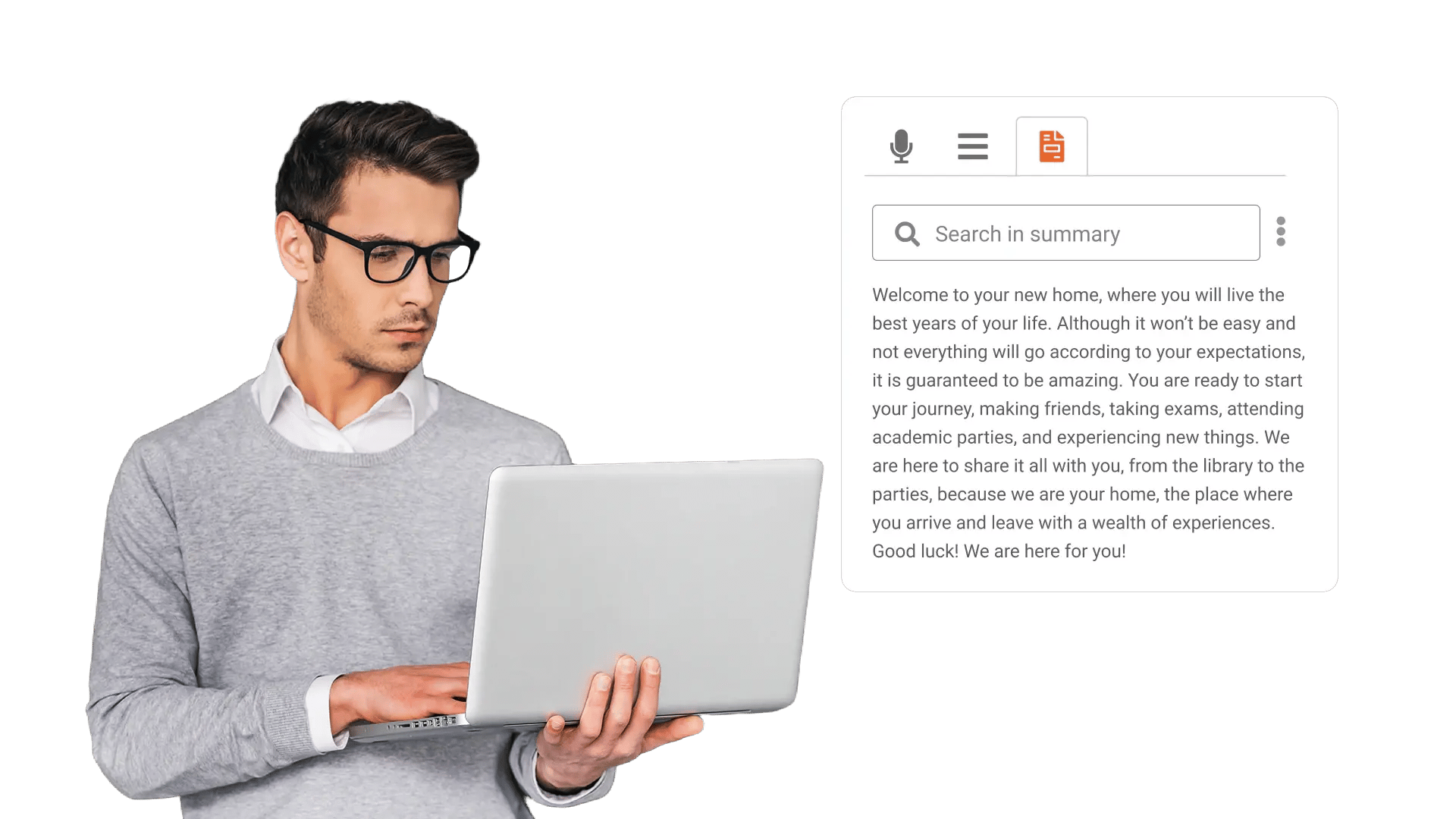 AI video summarization for faster knowledge access