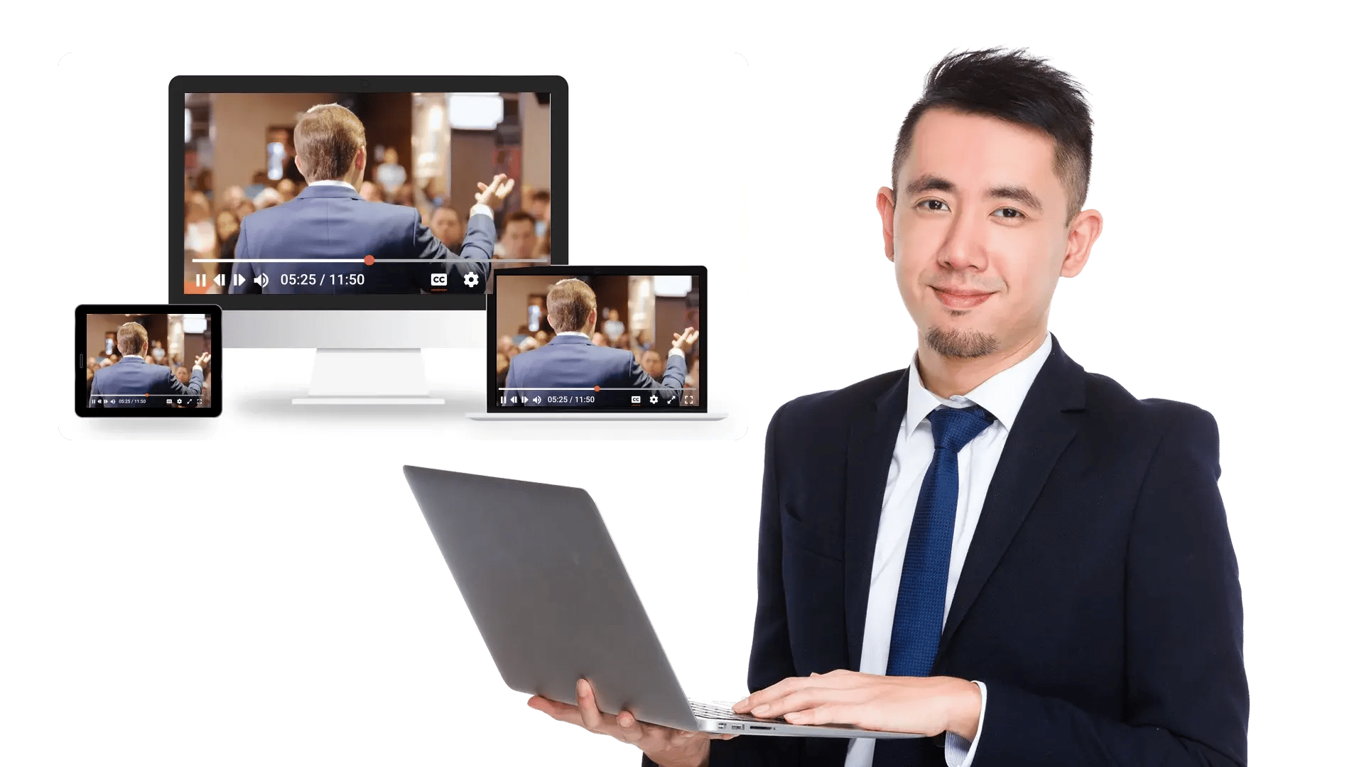 Adapt for browsers, mobile, and large screens