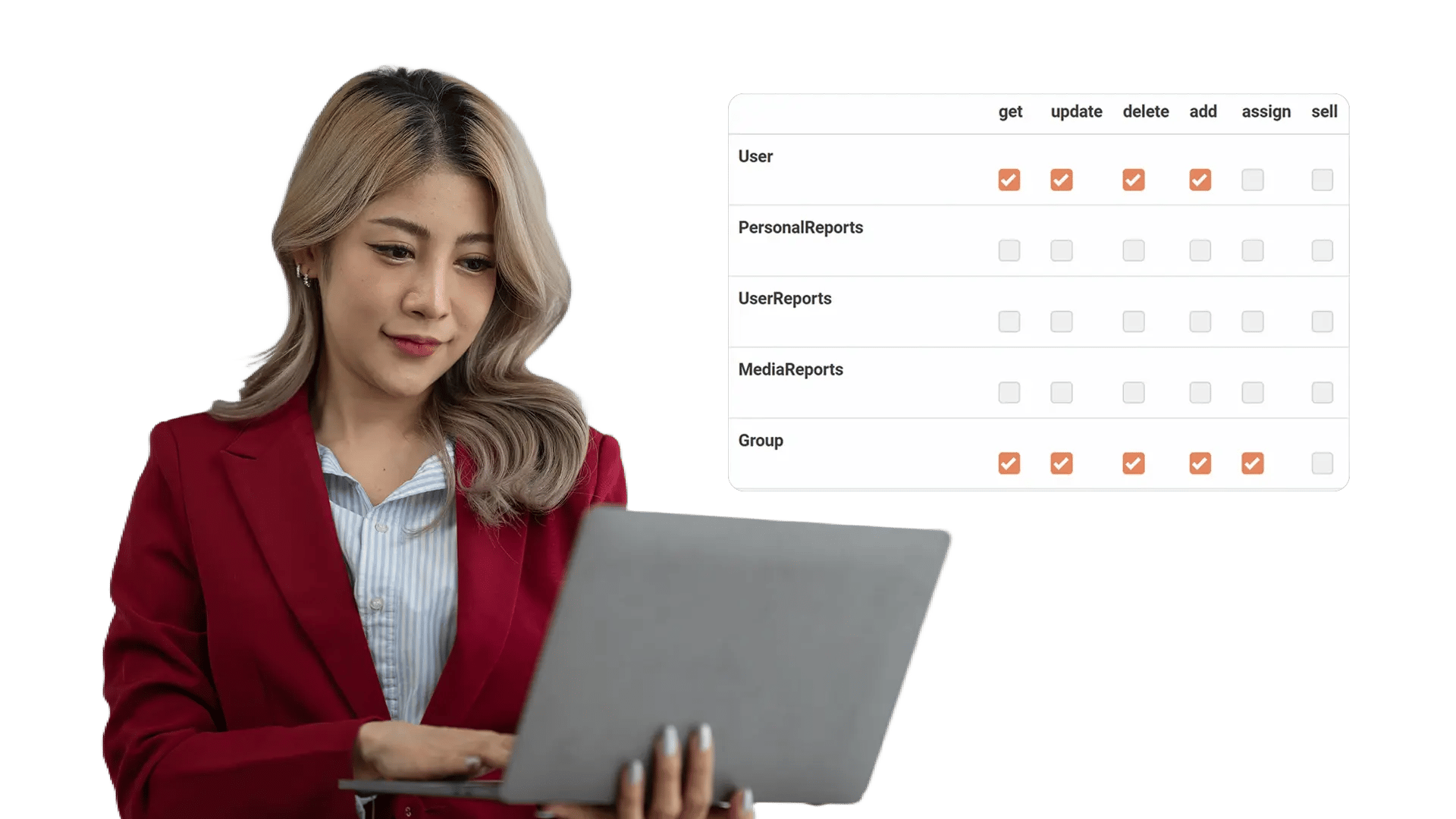 Apply role-based permissions for who can download