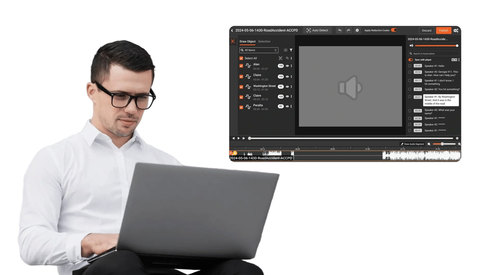 Audio Redaction