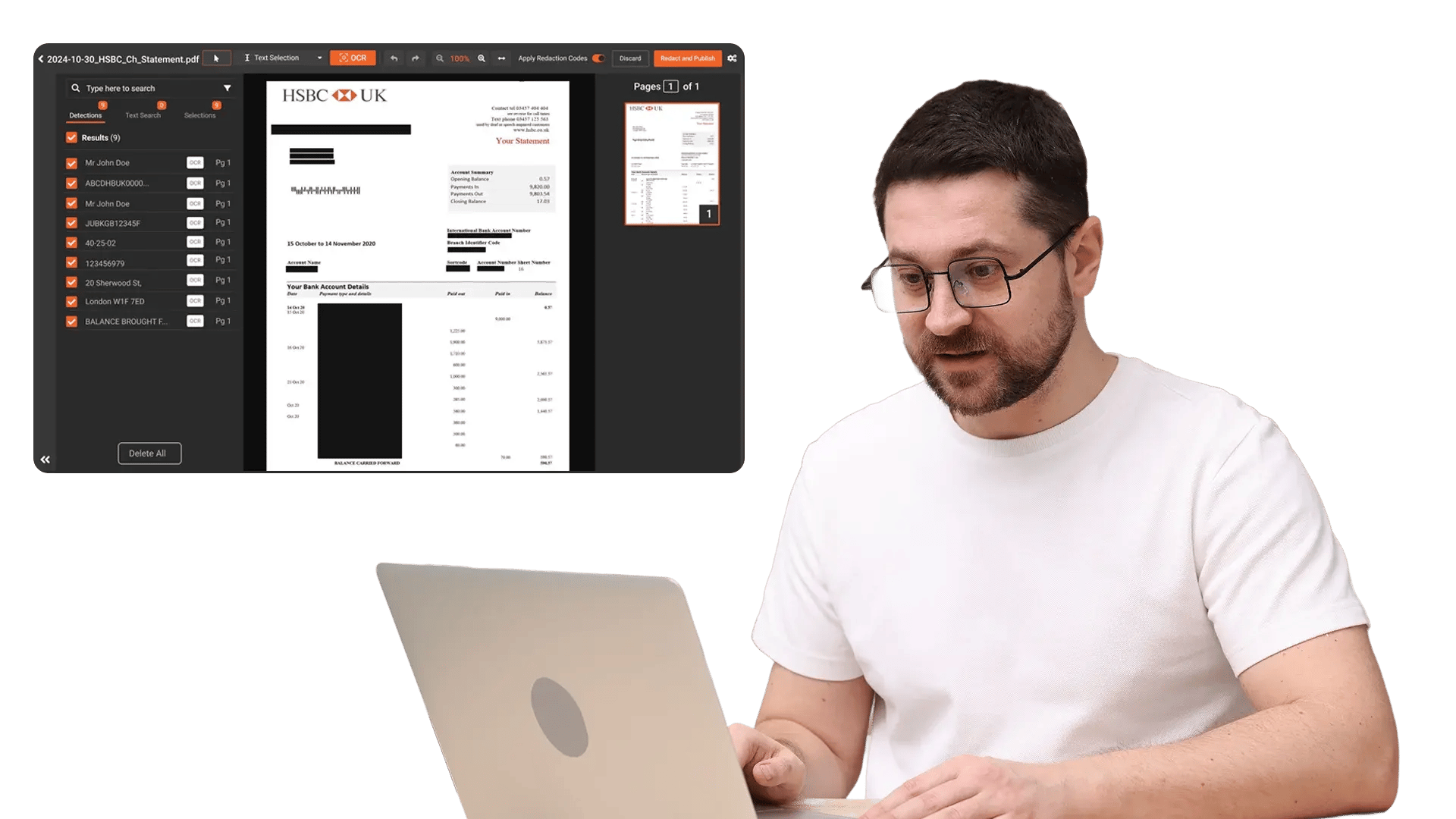 Automate PII Pattern Detection Across Documents