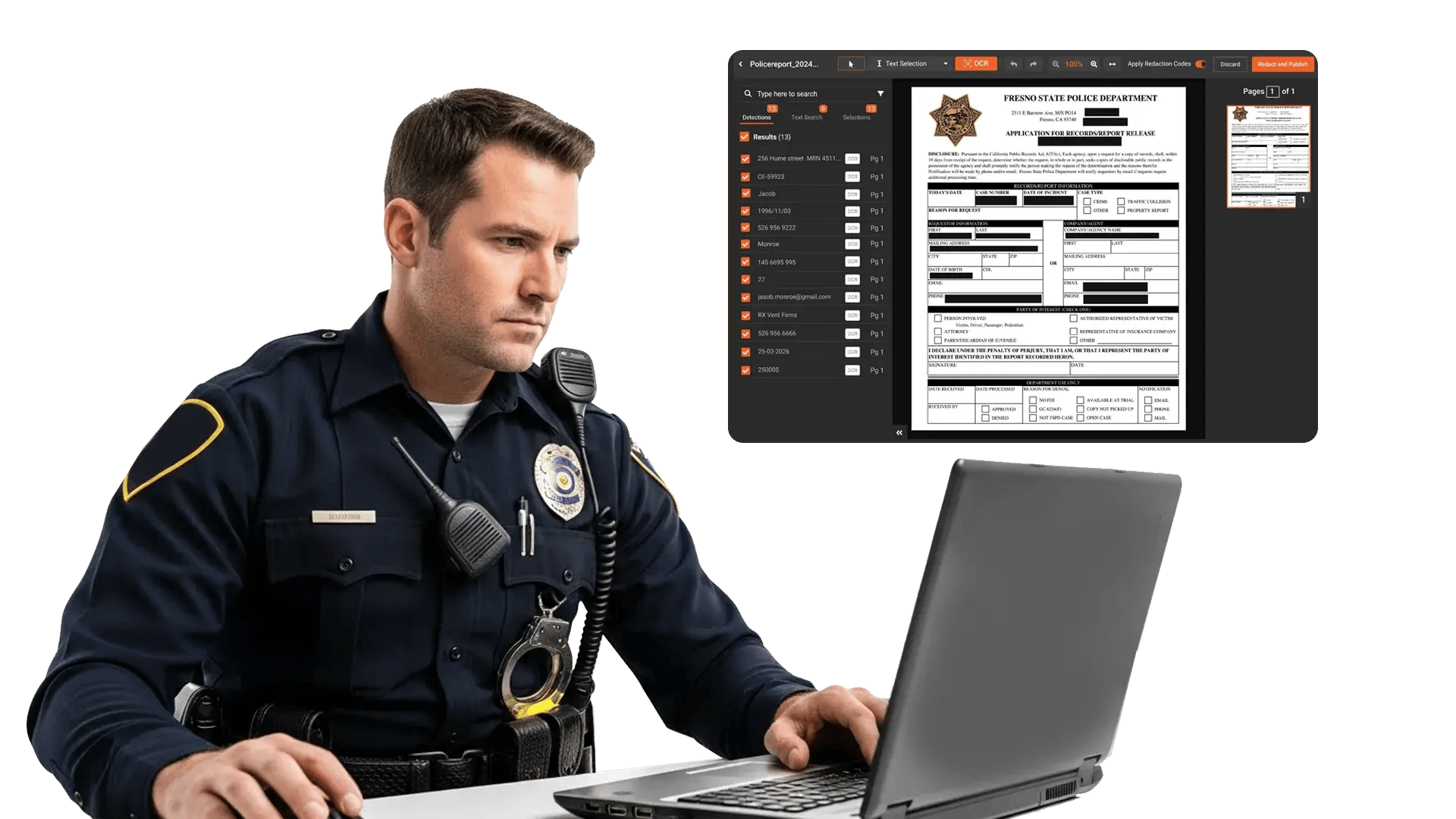 Block 5 - Extract and Redact Sensitive Data from Documents