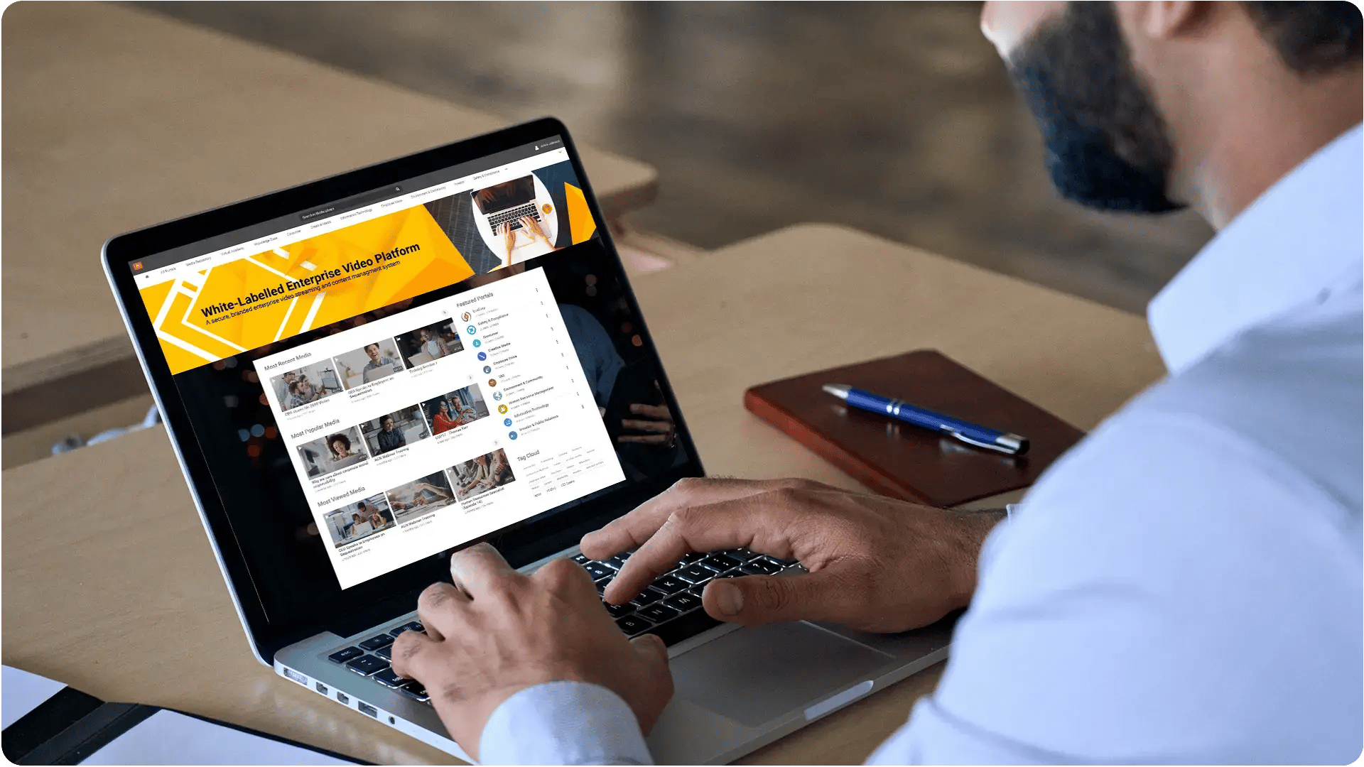 Branded training portals