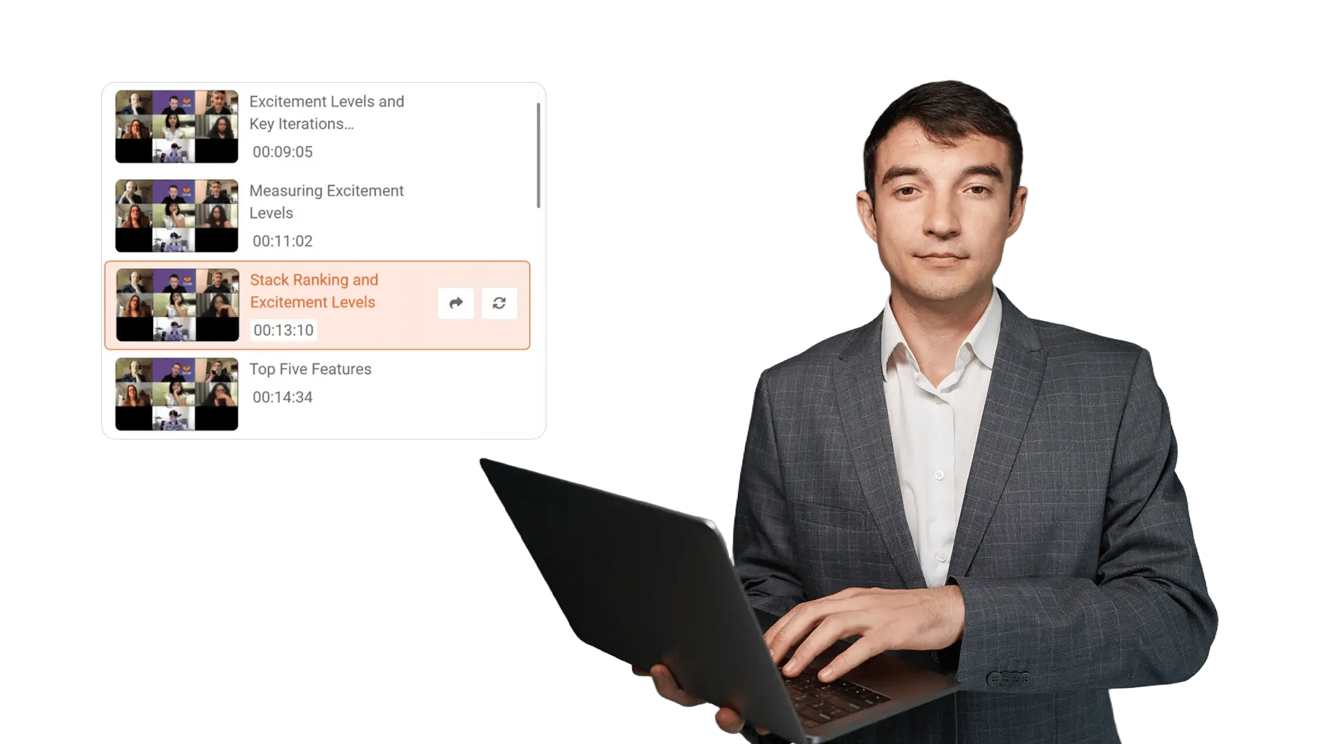 Create chapters automatically for long videos