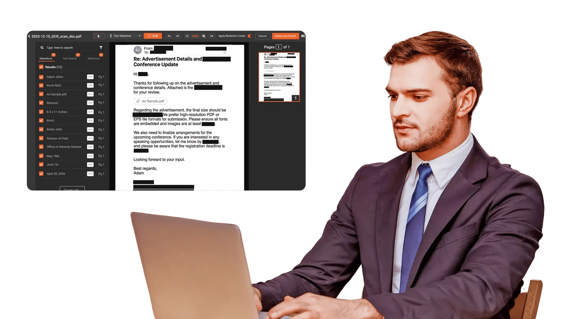 Document Redaction