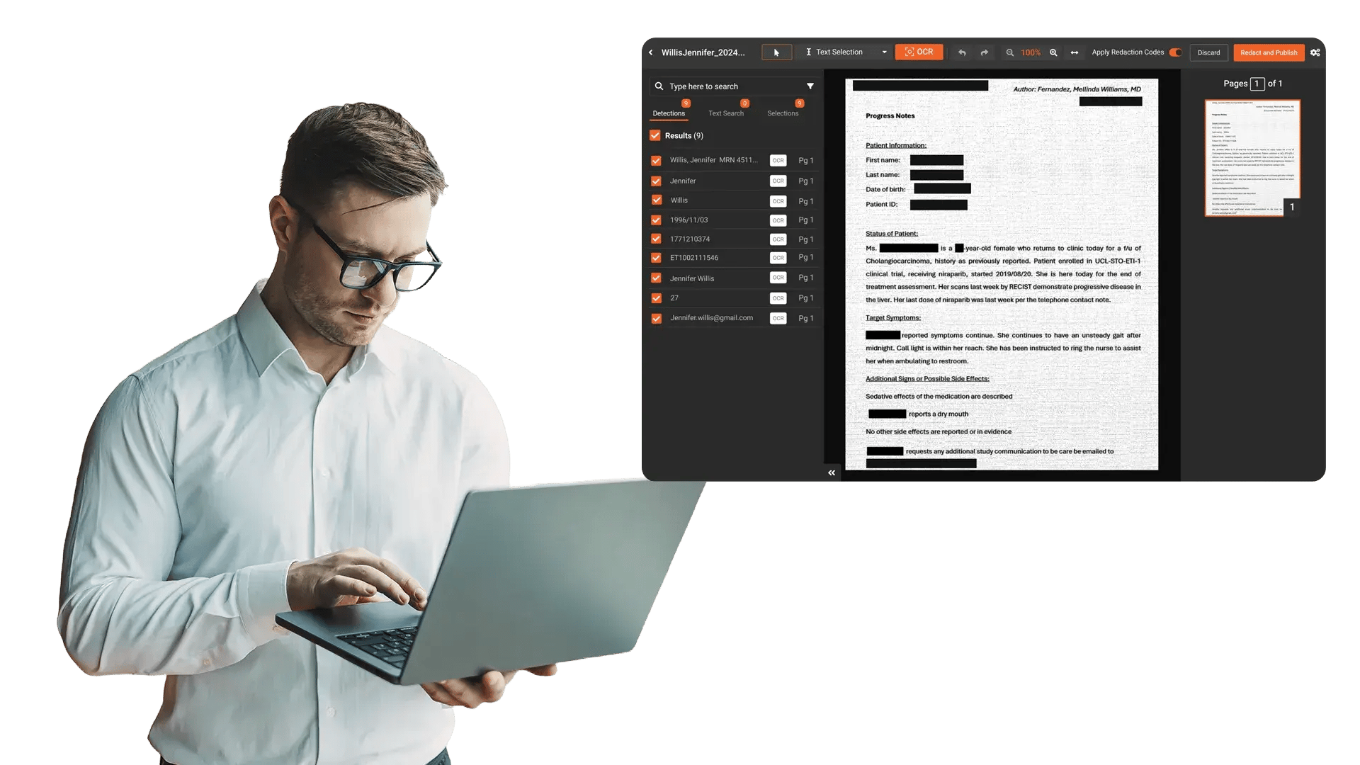 Find and Redact Sensitive Data in Scanned Documents, Images, and Video