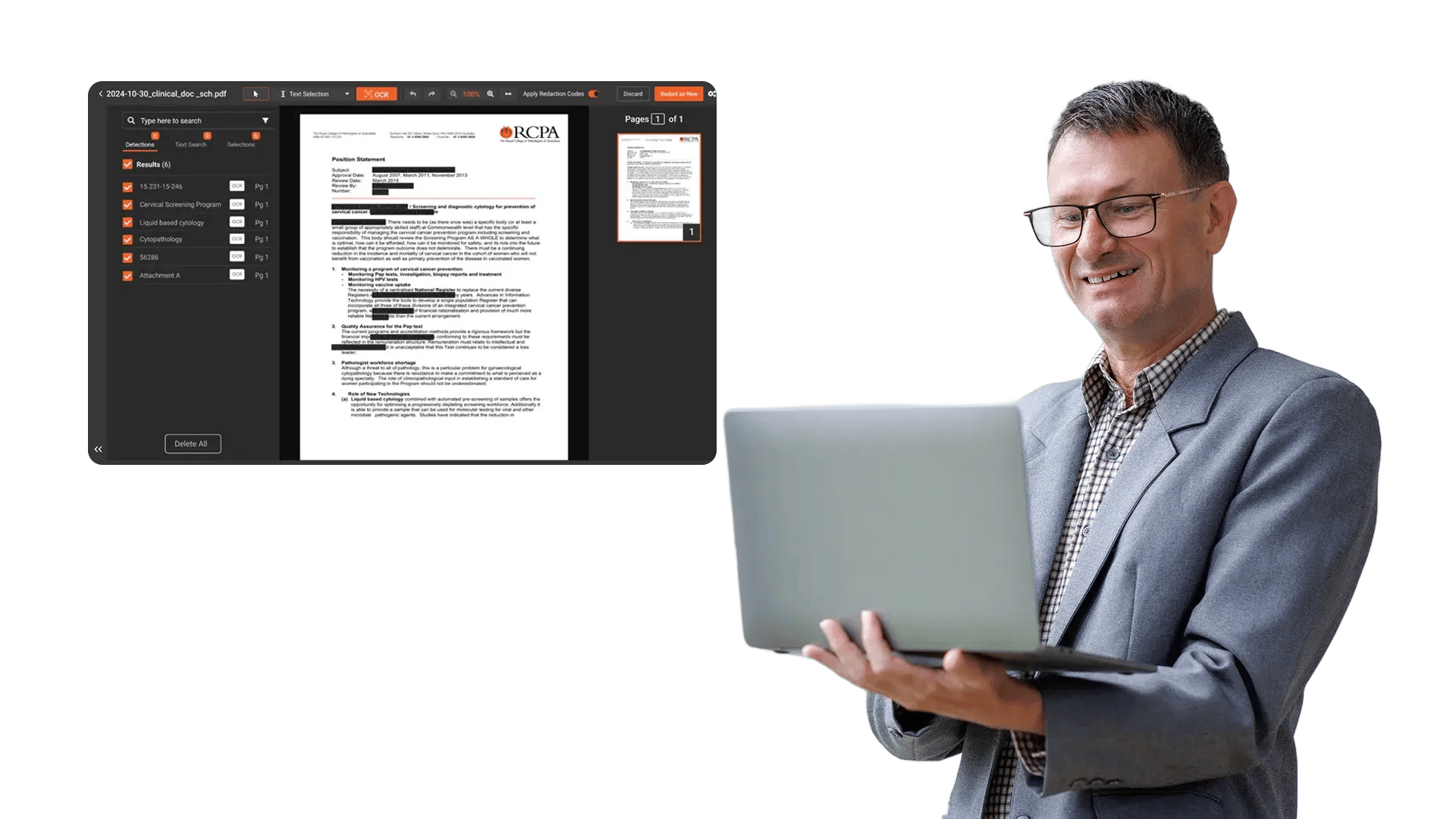 Generate Permanently Redacted Files Ready to Share
