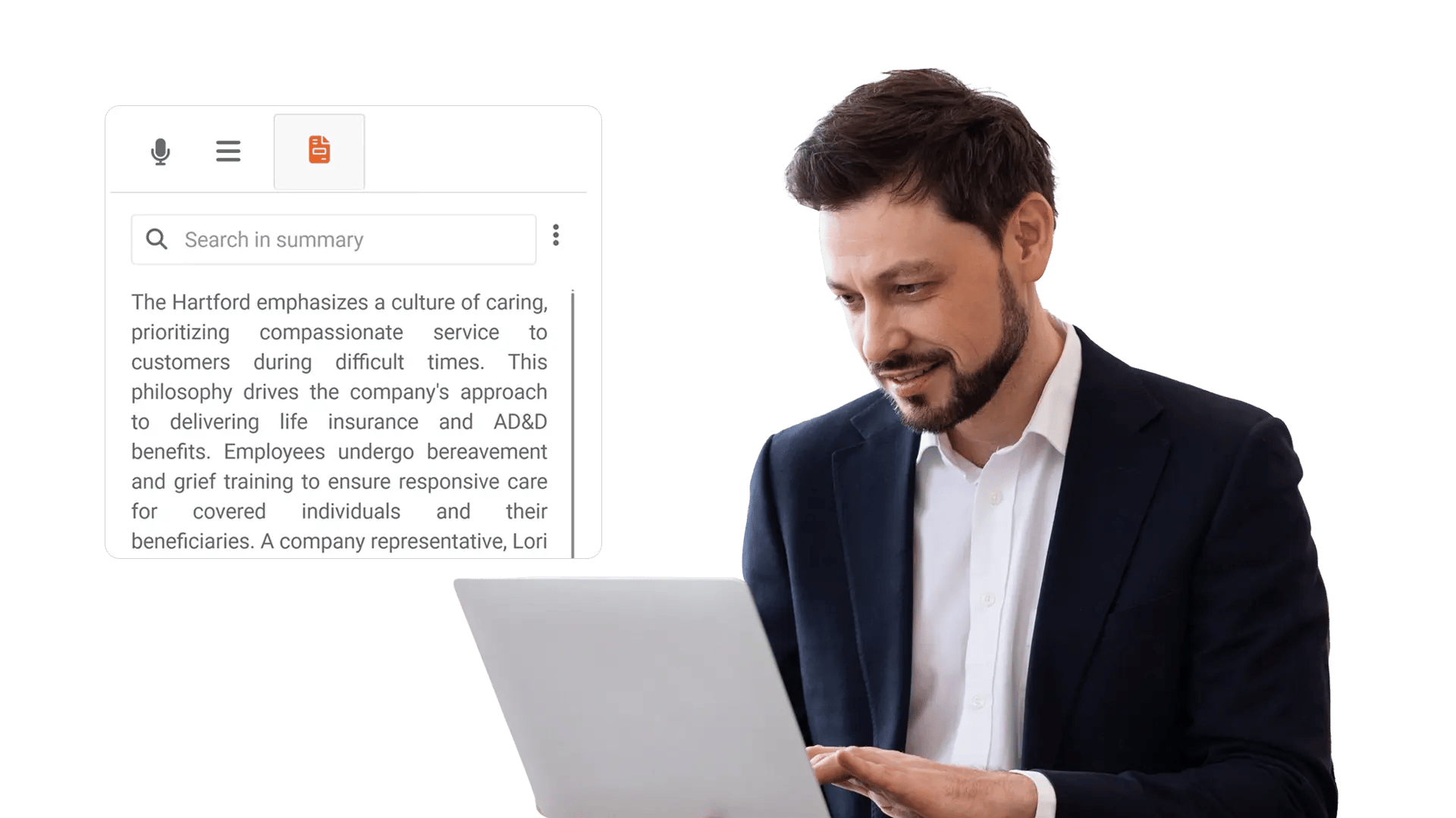 Get a clear summary before you press play