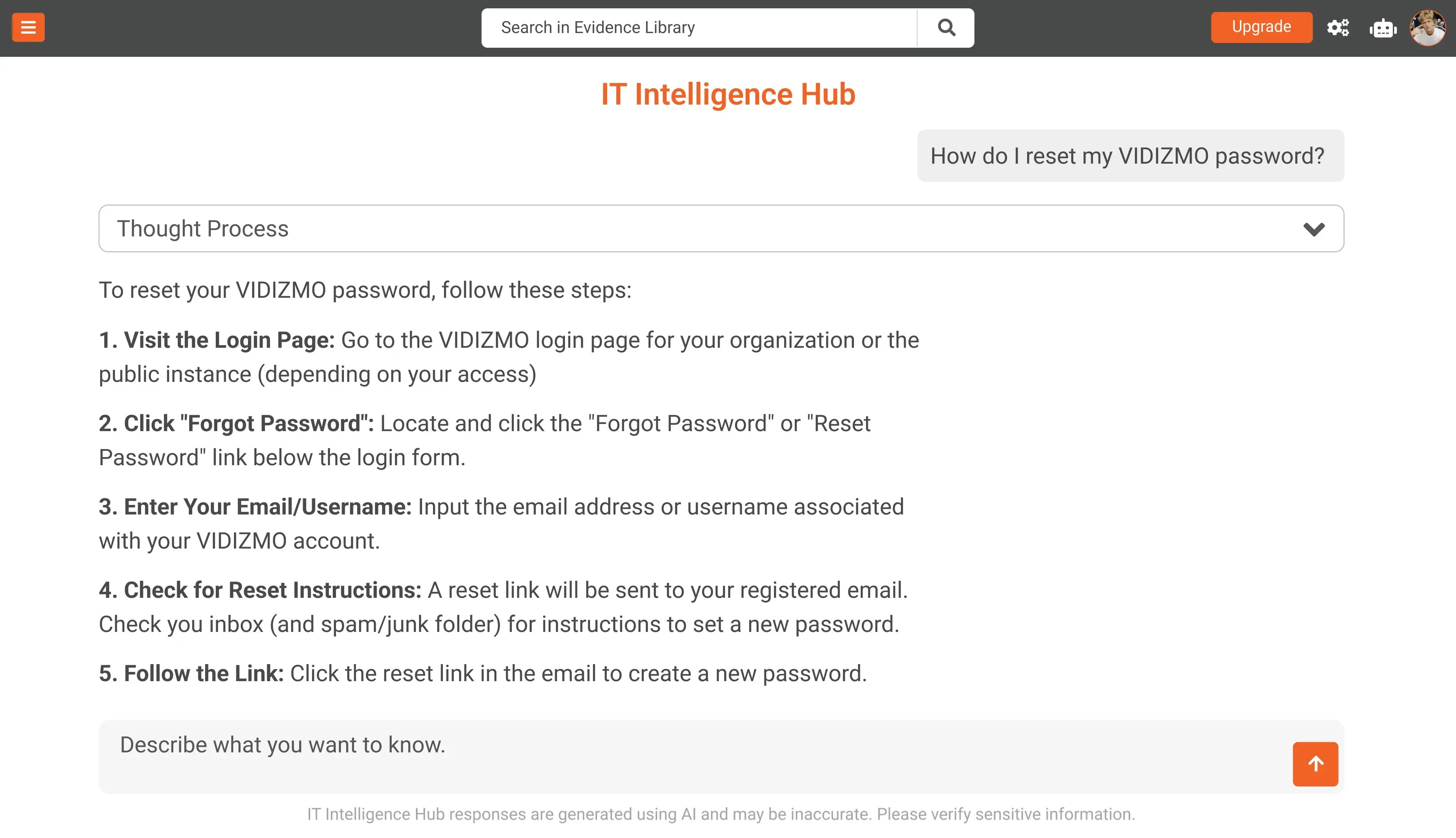IT Intelligence Hub