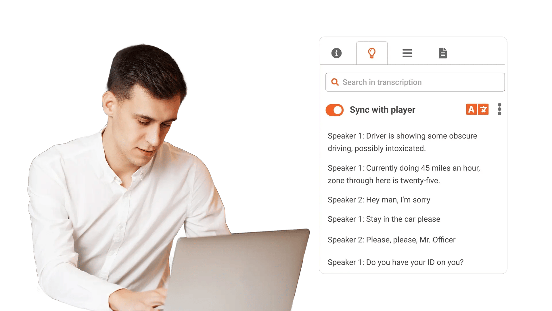Keep transcripts aligned with governance controls