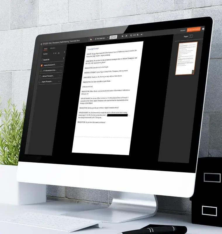 Launching Document Redaction Feature