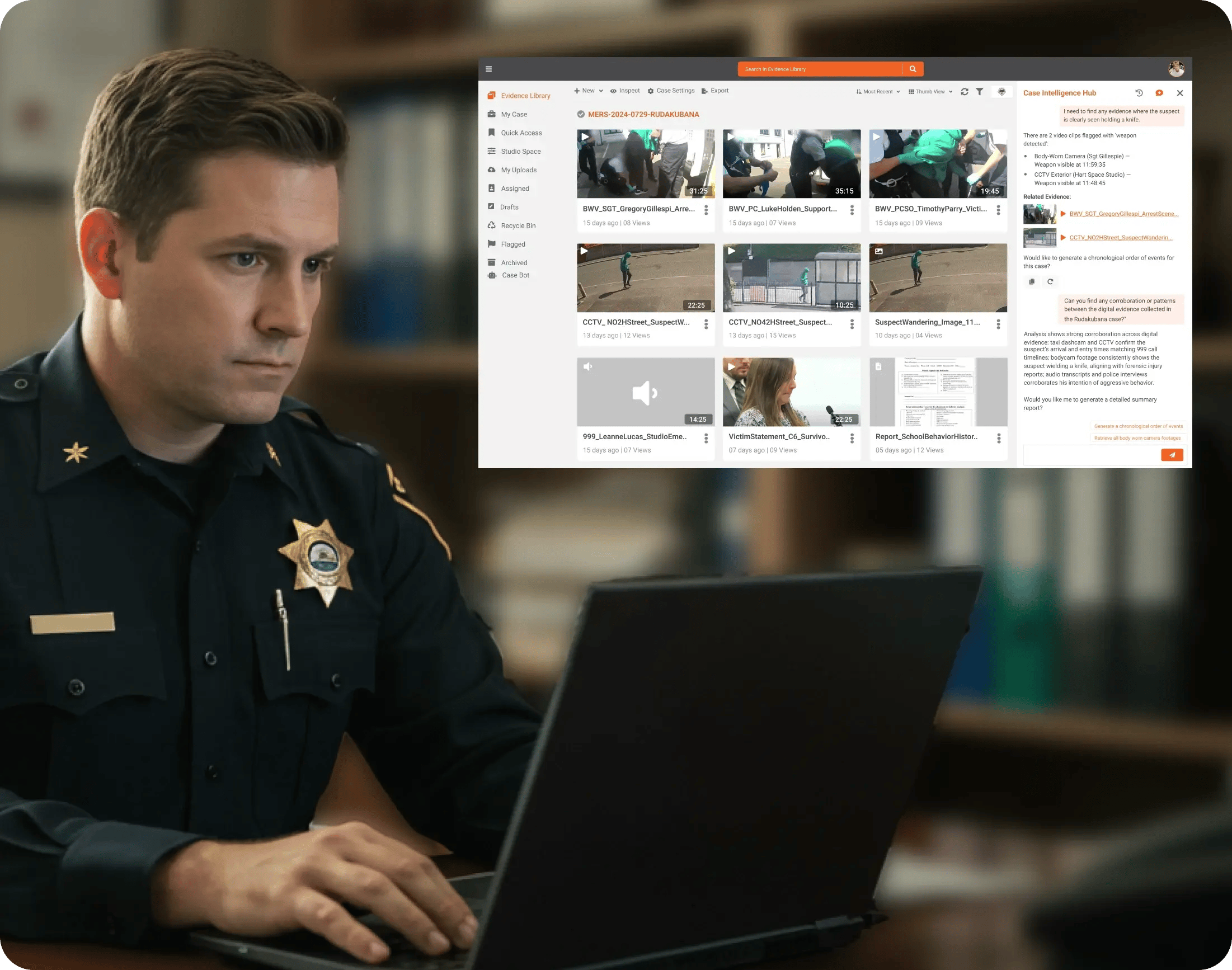 Law Enforcement - VIDIZMO Intelligence Hub