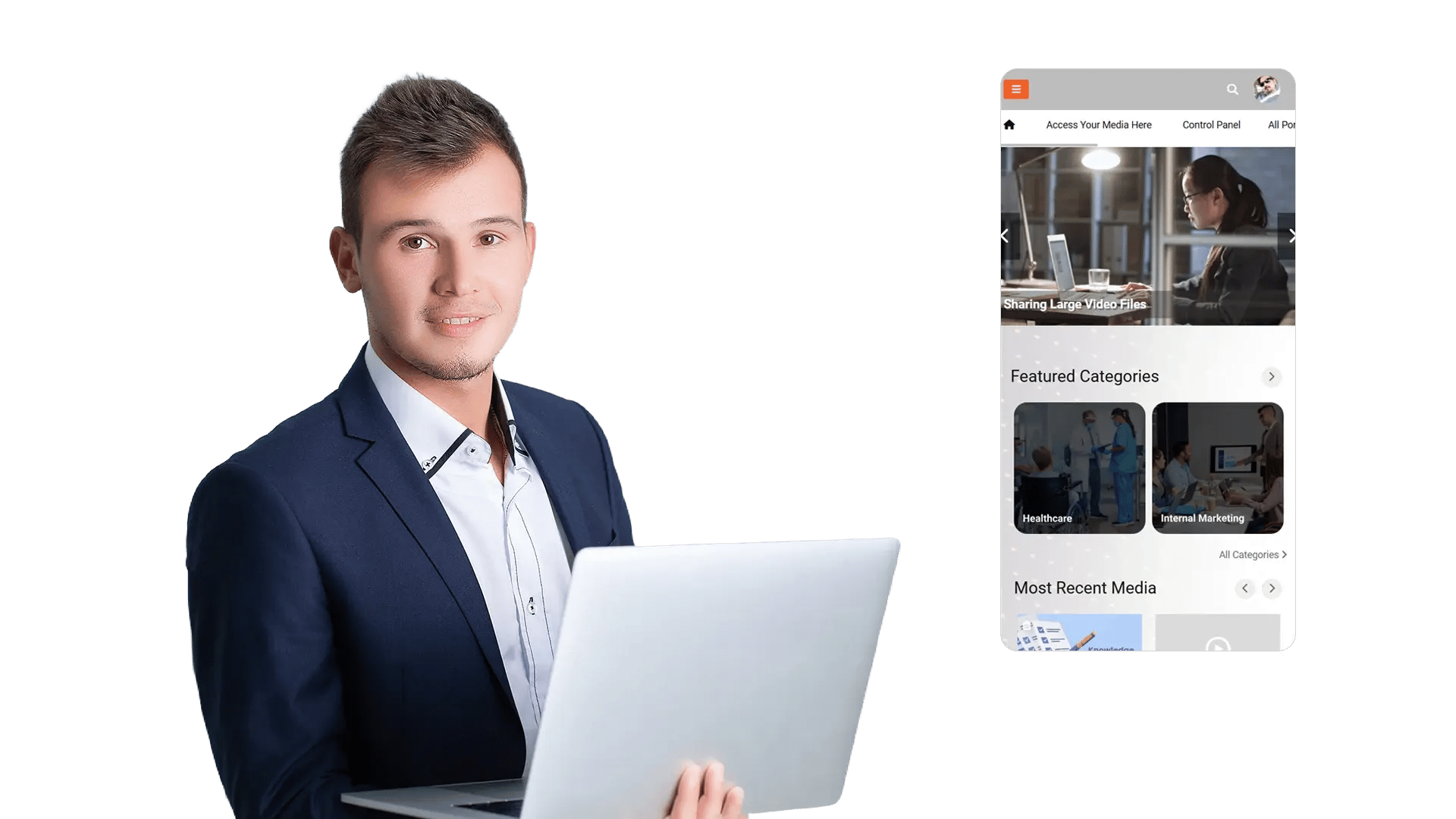 Manage Videos on Mobile with a Responsive Enterprise Video CMS