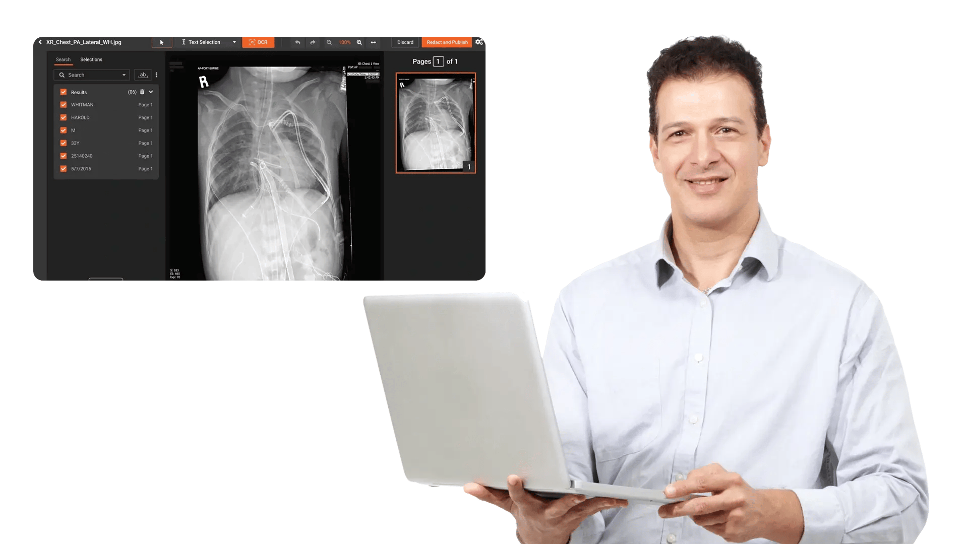 Precise Keyword and Phrase Redaction