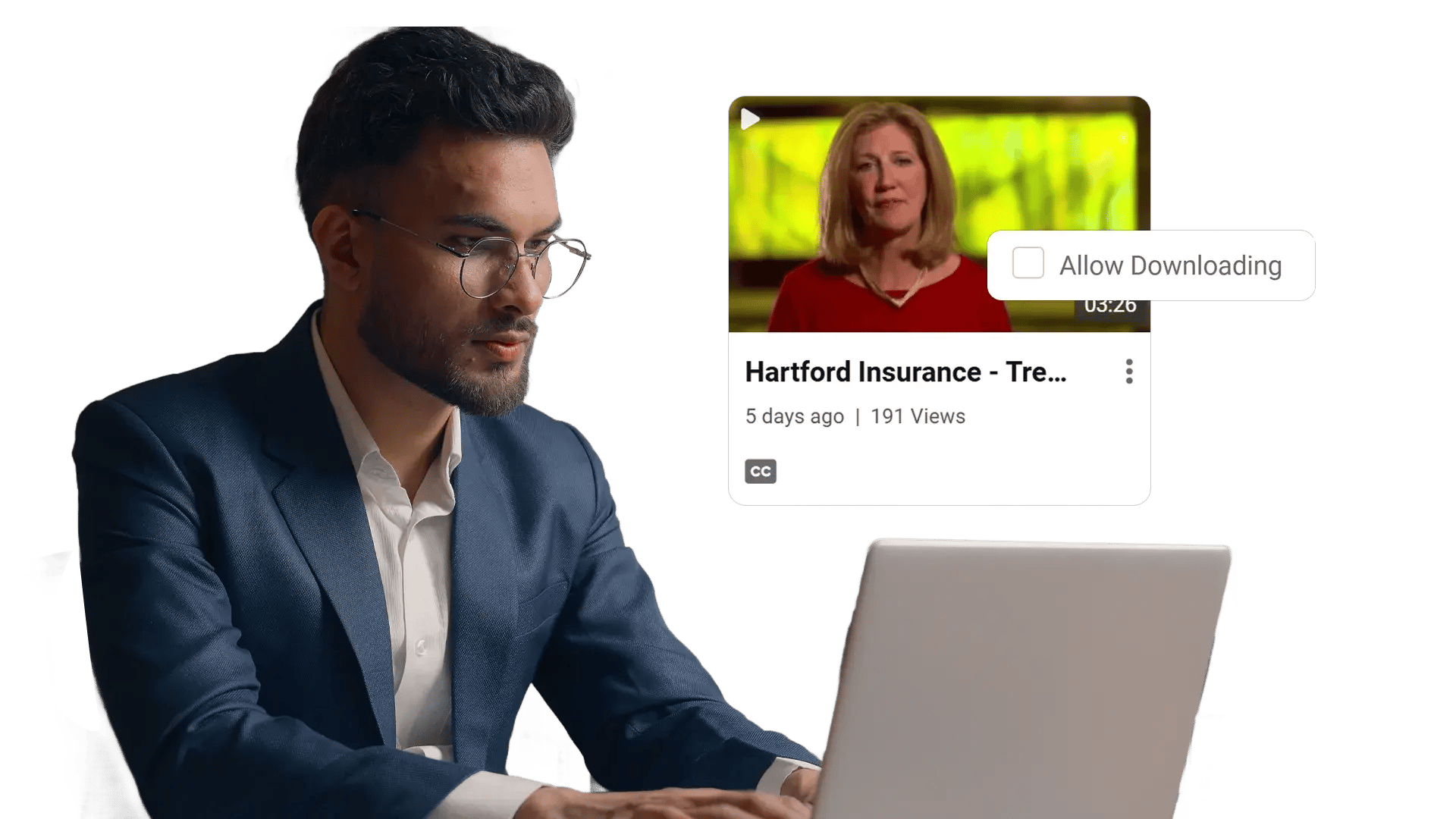 Prevent downloads to stop uncontrolled video sharing