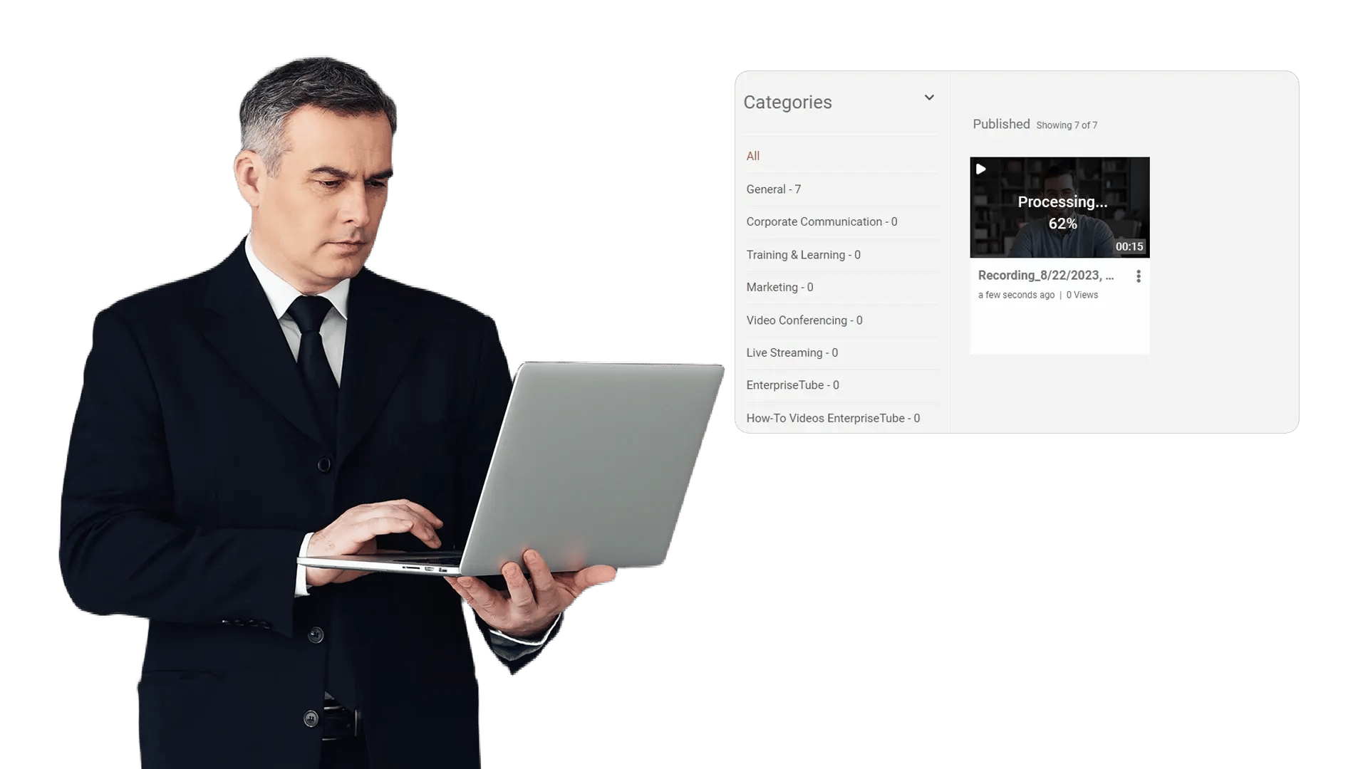 Publish Directly to Your Enterprise Video Library