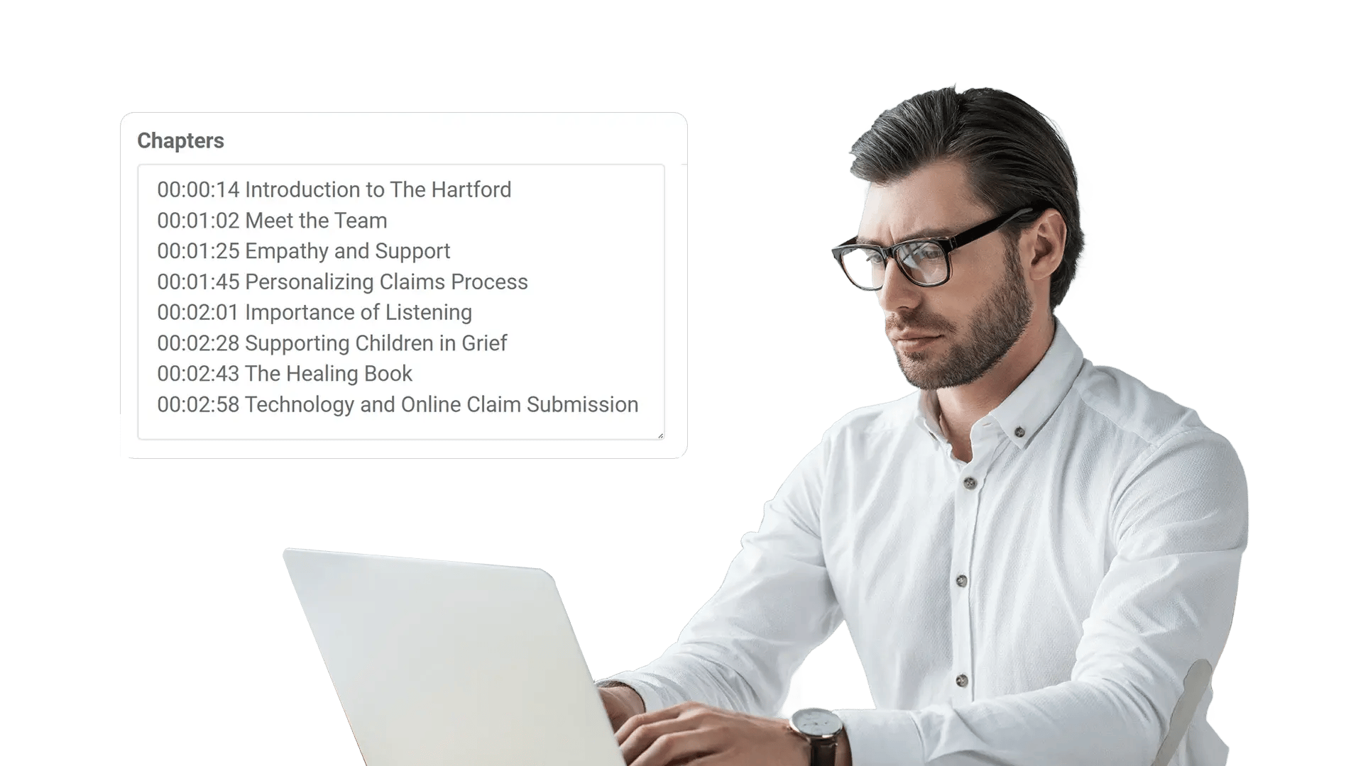 Review and edit chapters when needed