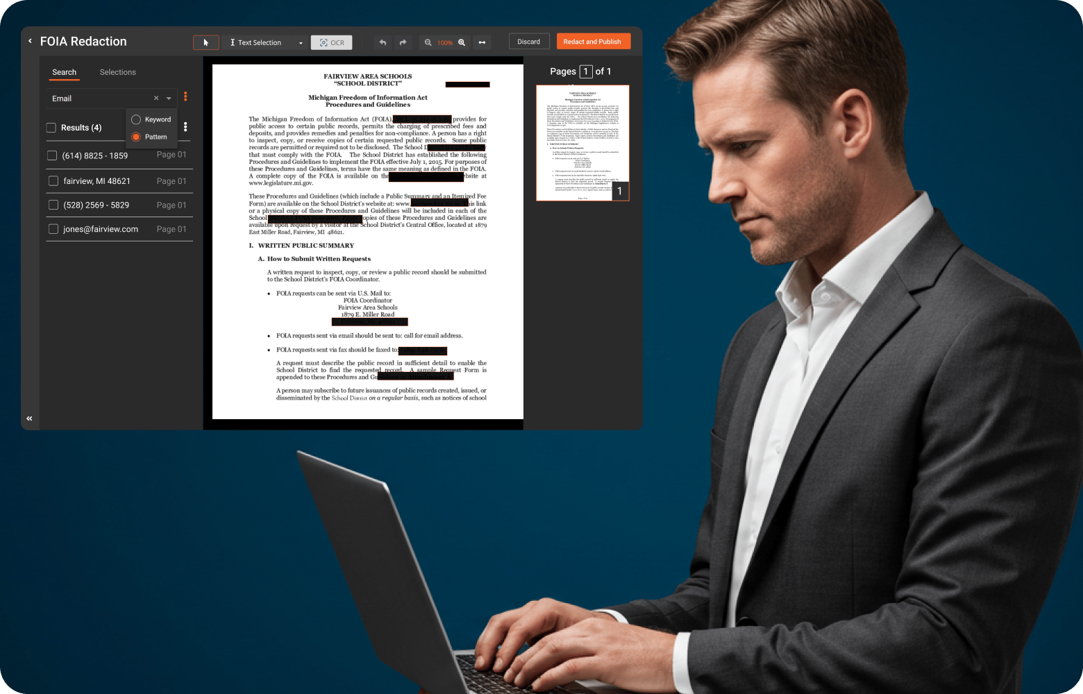 Speed Up FOIA Request Responses with Redaction Software for Public Schools
