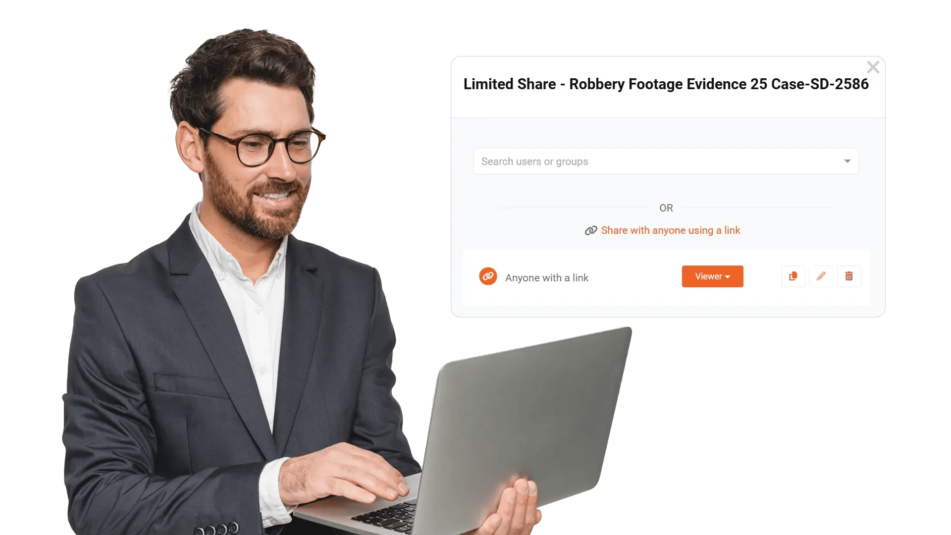 Support Secure Sharing Without Losing Control