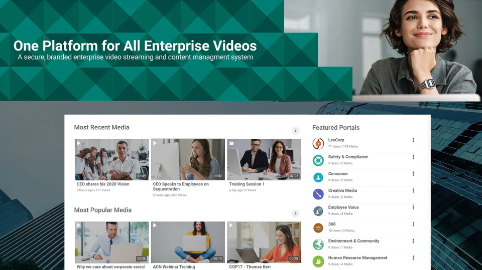 VIDIZMO EnterpriseTube