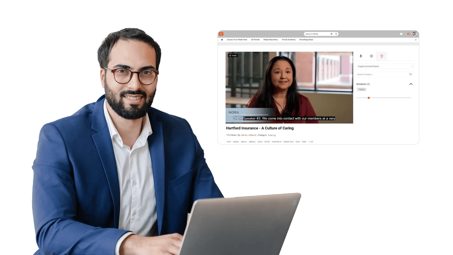 Video emotion detection for deeper understanding