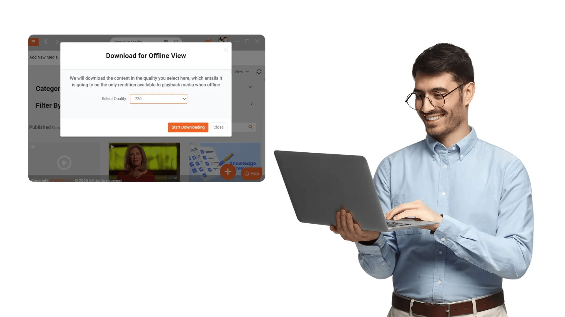 View Videos Offline and Keep Work Moving