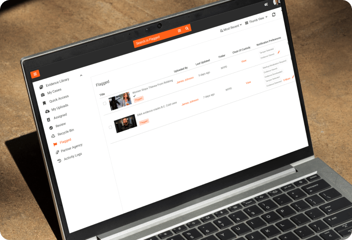 proactively_monitor_and_manage_evidence_with_flagging_