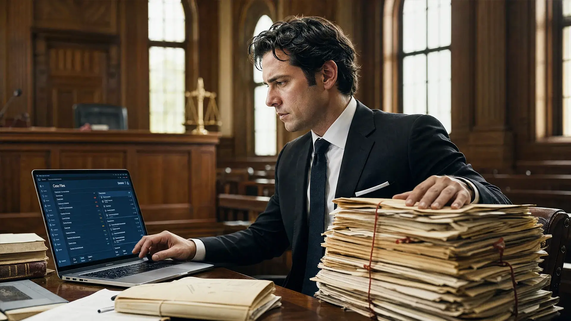 Digitizing a Court's Paper Backlog