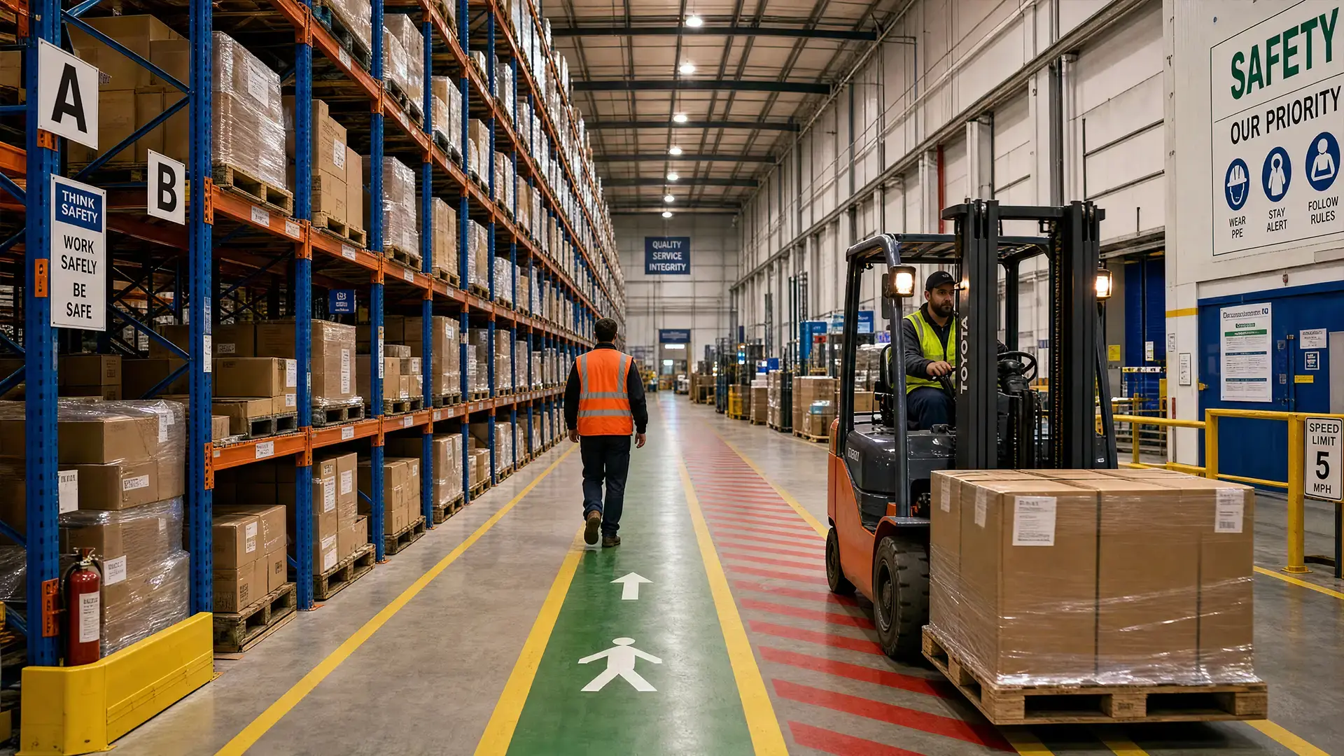 Forklift and Pedestrian Proximity on the Plant Floor