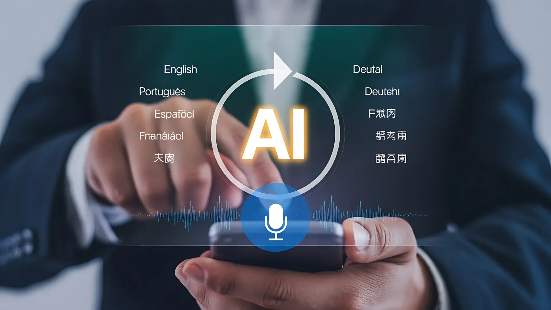 AI speech-to-text converting audio into searchable evidence