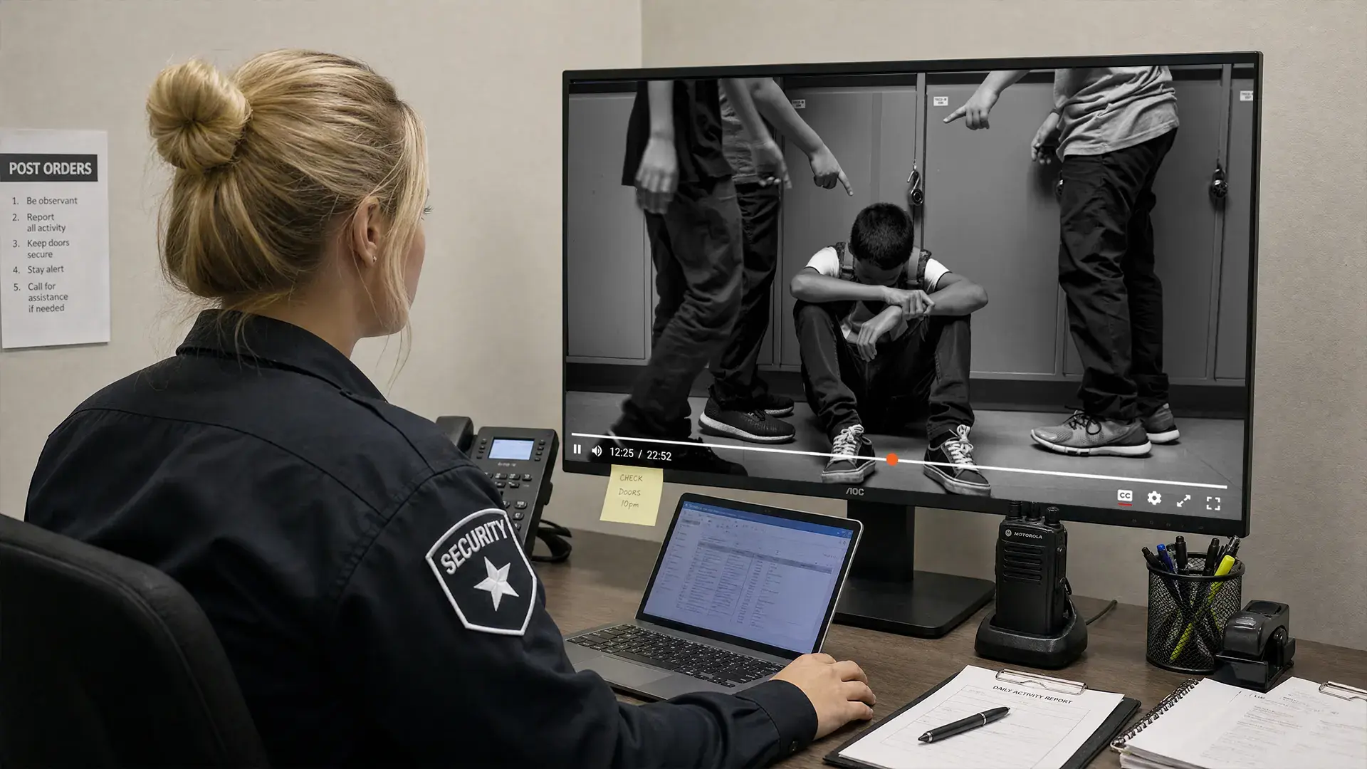 Investigating a School Incident From Camera Footage