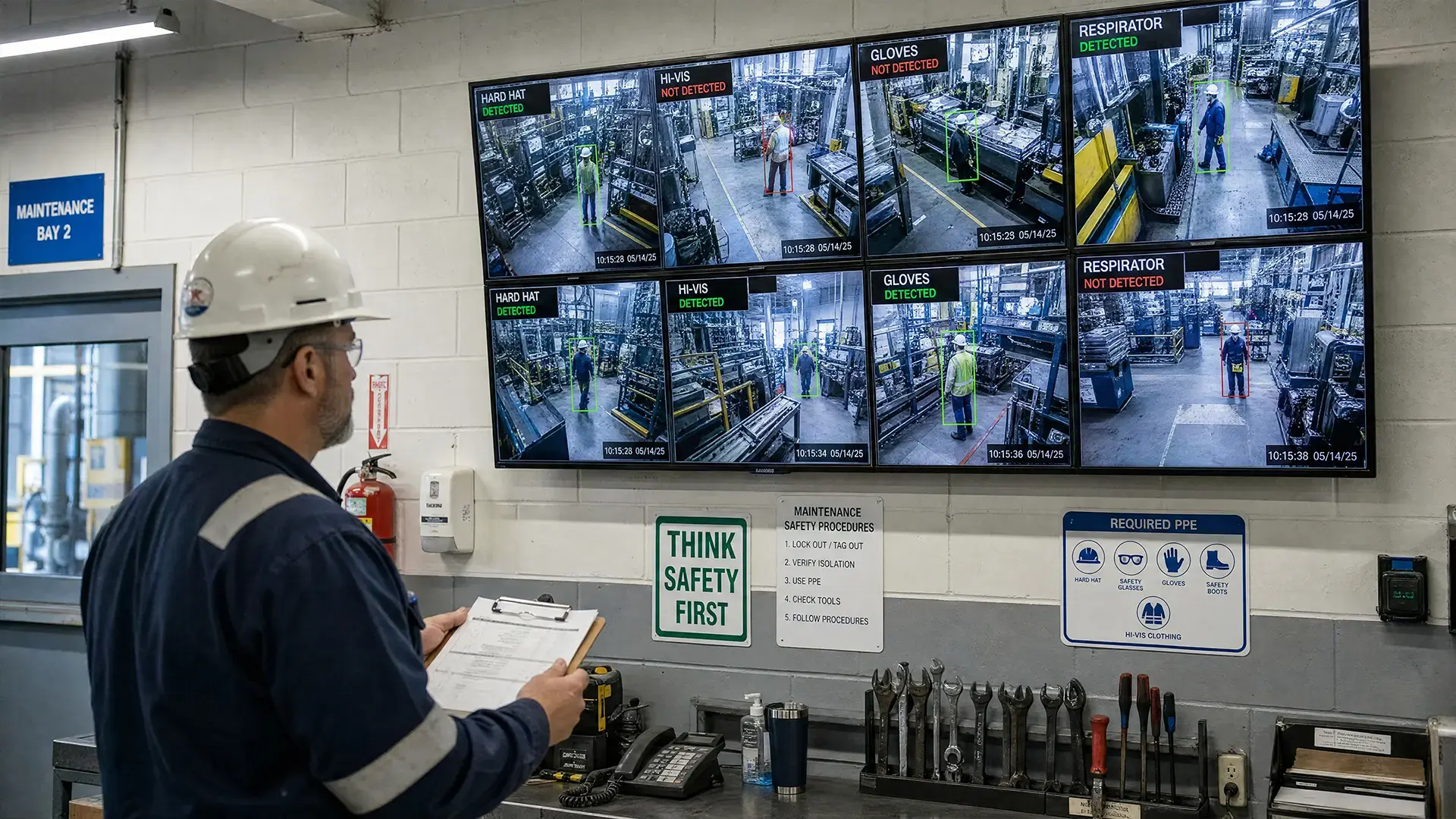 PPE Detection on Plant Cameras: The Detection Types That Matter