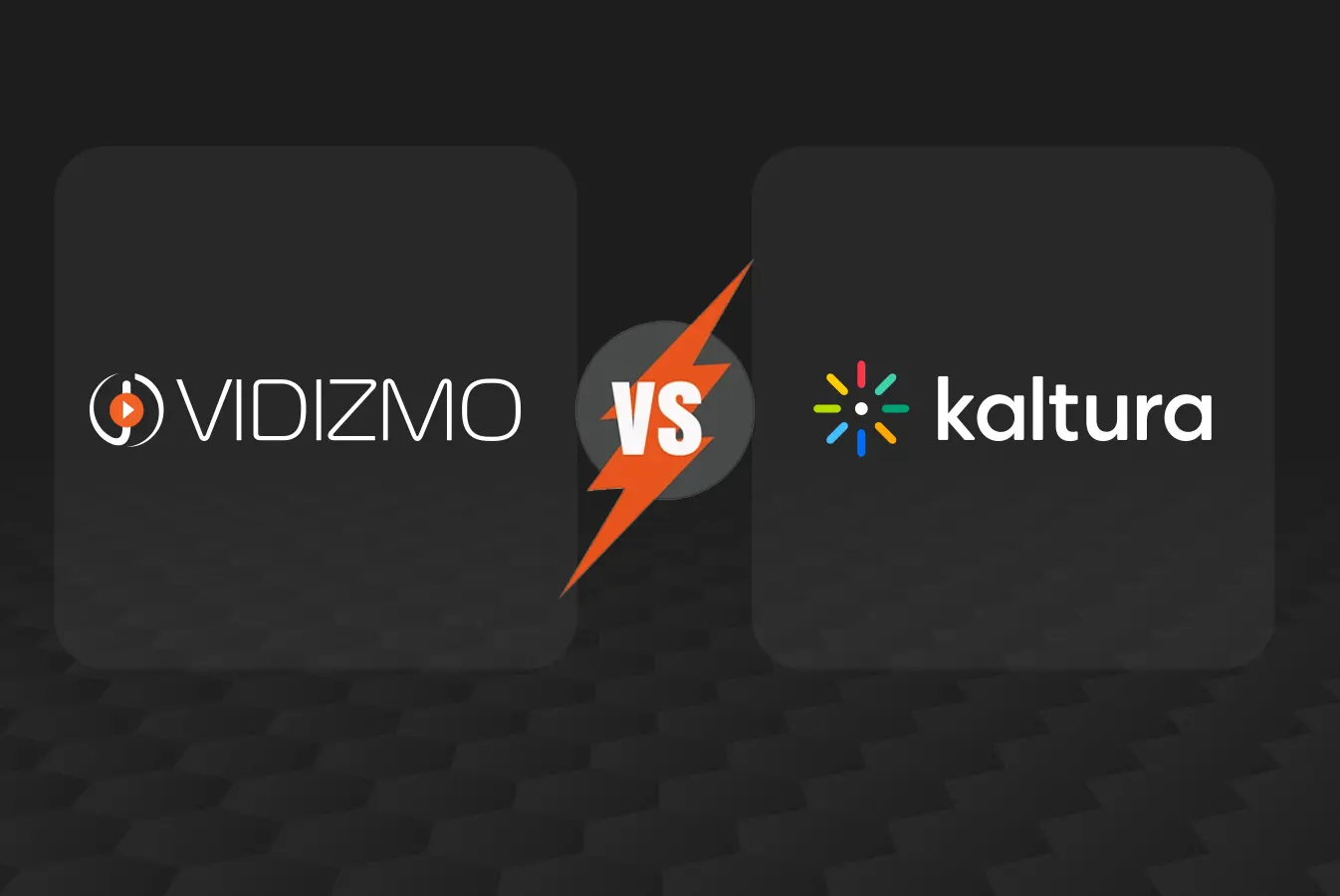 Logos of Kaltura one of the alternatives to Kaltura video platform - VIDIZMO