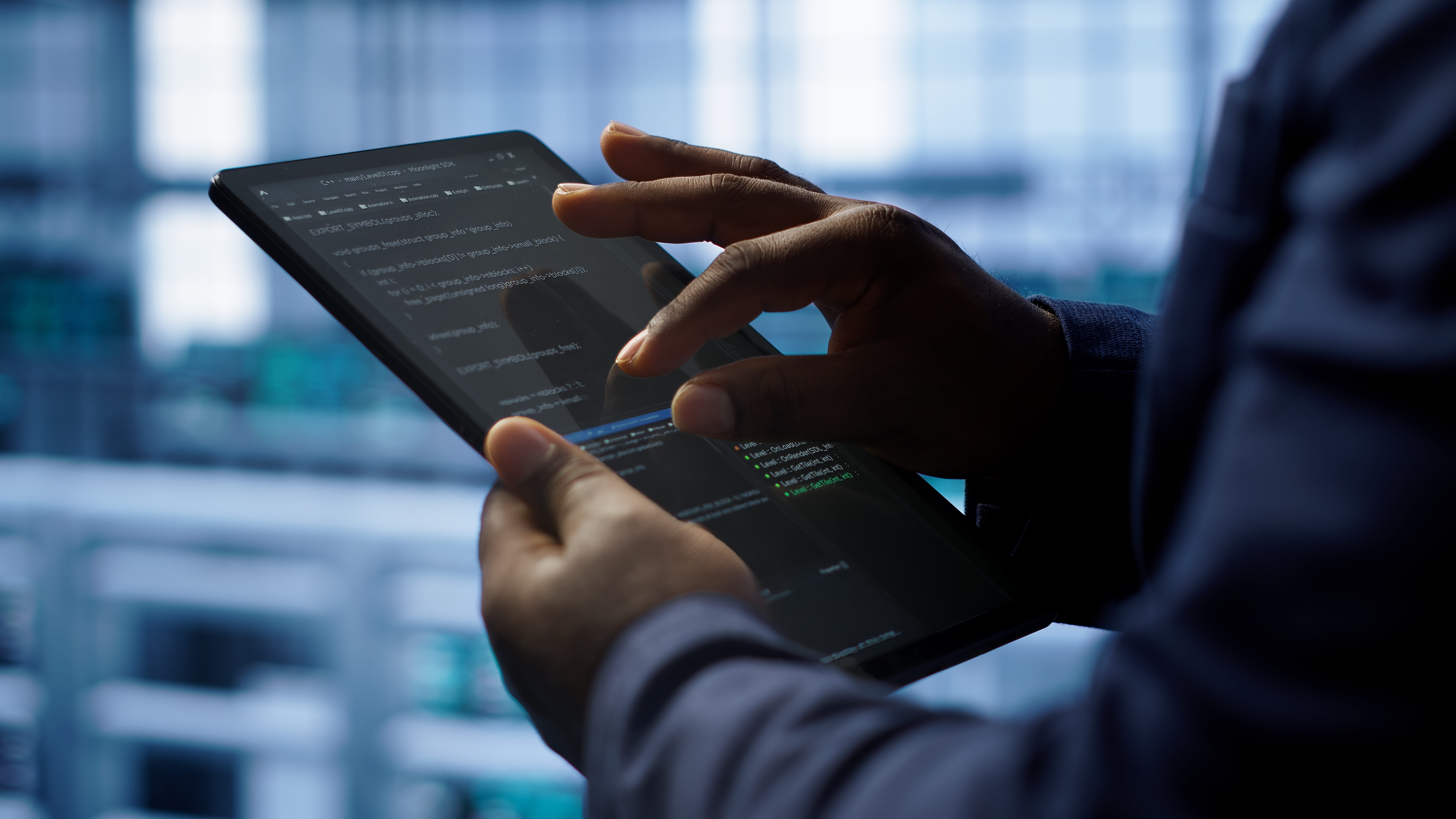 an image of a video player connected using api