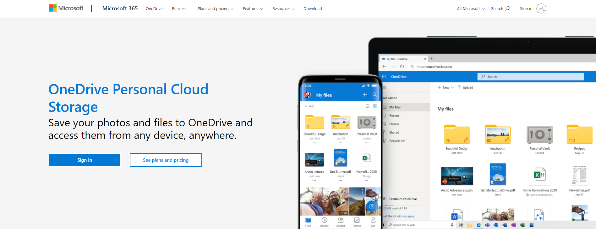 onedrive screenshot